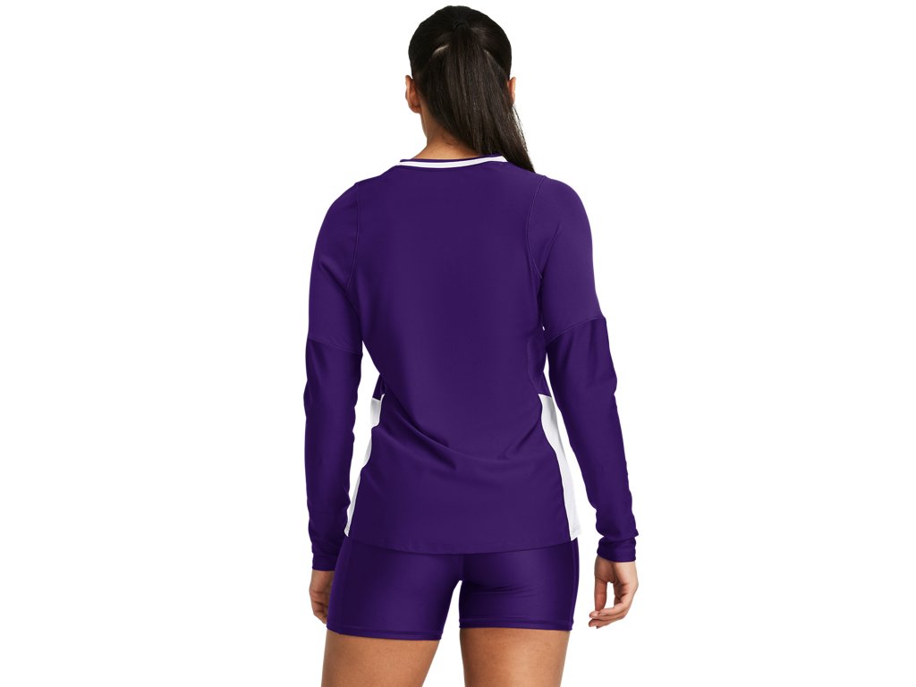 Under Armour Womens UA Volleyball Powerhouse 2.0 Long Sleeve Jersey - HeatGear Fabric with Mesh Panels