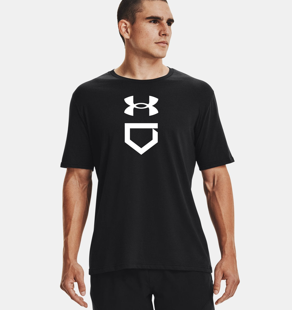Under Armour Mens UA Plate Short Sleeve T-Shirt - Quick-Drying Comfort