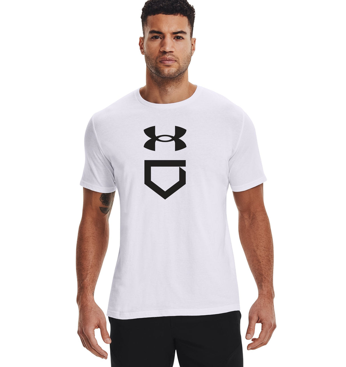Under Armour Mens UA Plate Short Sleeve T-Shirt - Quick-Drying Comfort