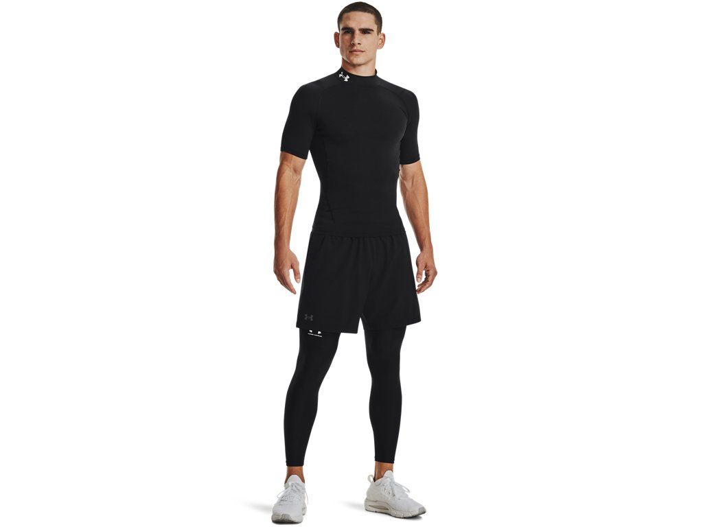 Under Armour Men's HeatGear Compression Short Sleeve Mock