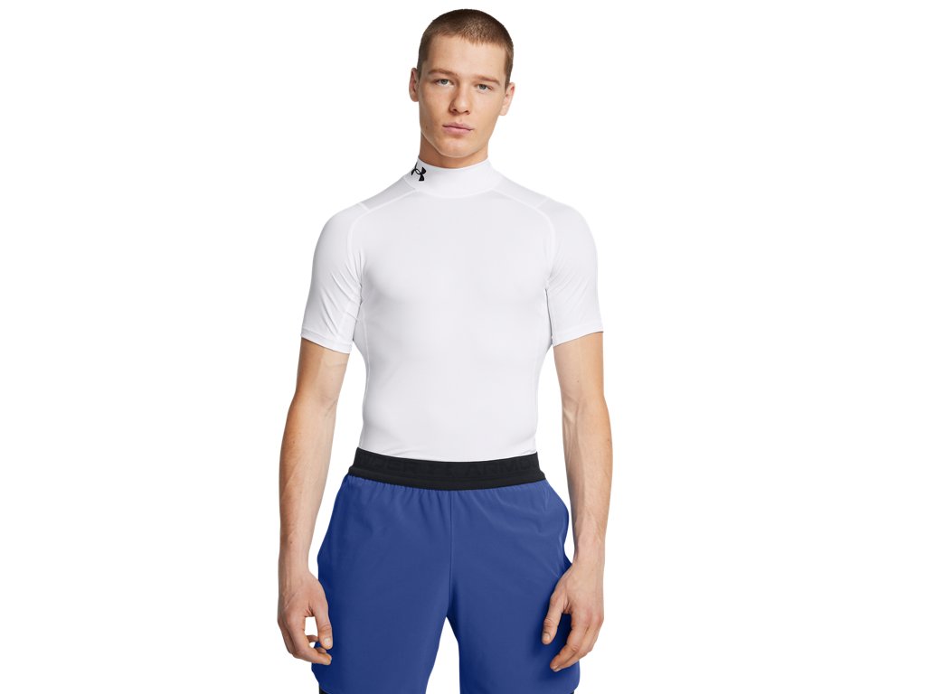 Under Armour Men's HeatGear Compression Short Sleeve Mock