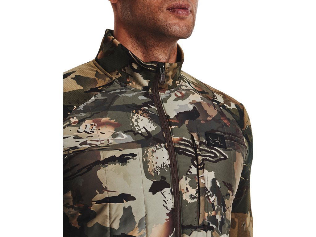 Under Armour Mens UA Sprint Hybrid Camo Jacket - Durable and Insulated