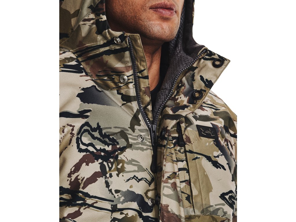 Under Armour Mens UA Stormproof ColdGear Infrared Deep Freeze Jacket - 100% Waterproof