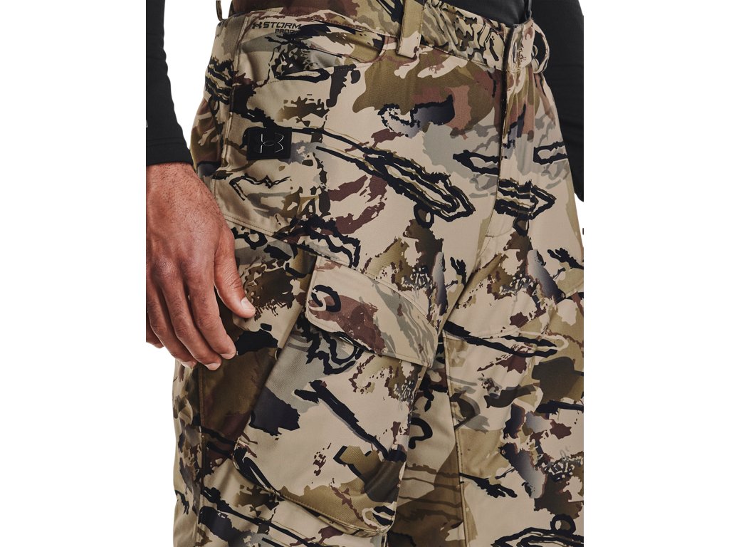 Under Armour Mens UA Stormproof ColdGear Infrared Deep Freeze Pants - Water Repellent and Breathable