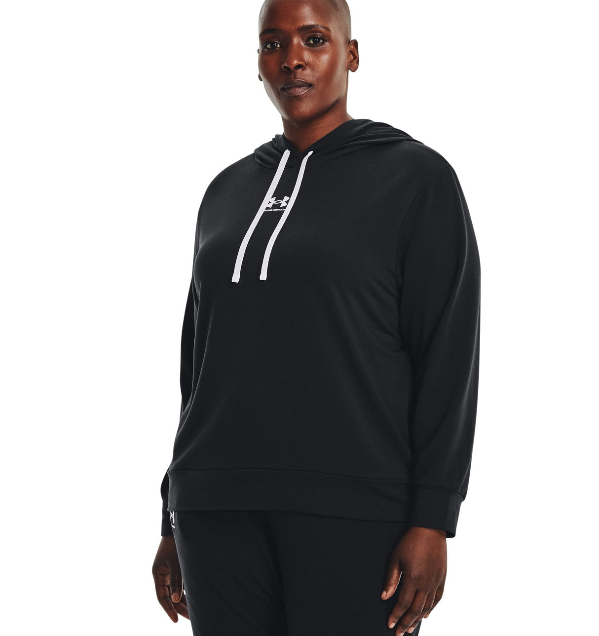 Under Armour Womens Rival Terry Hoodie - Sweat-Wicking