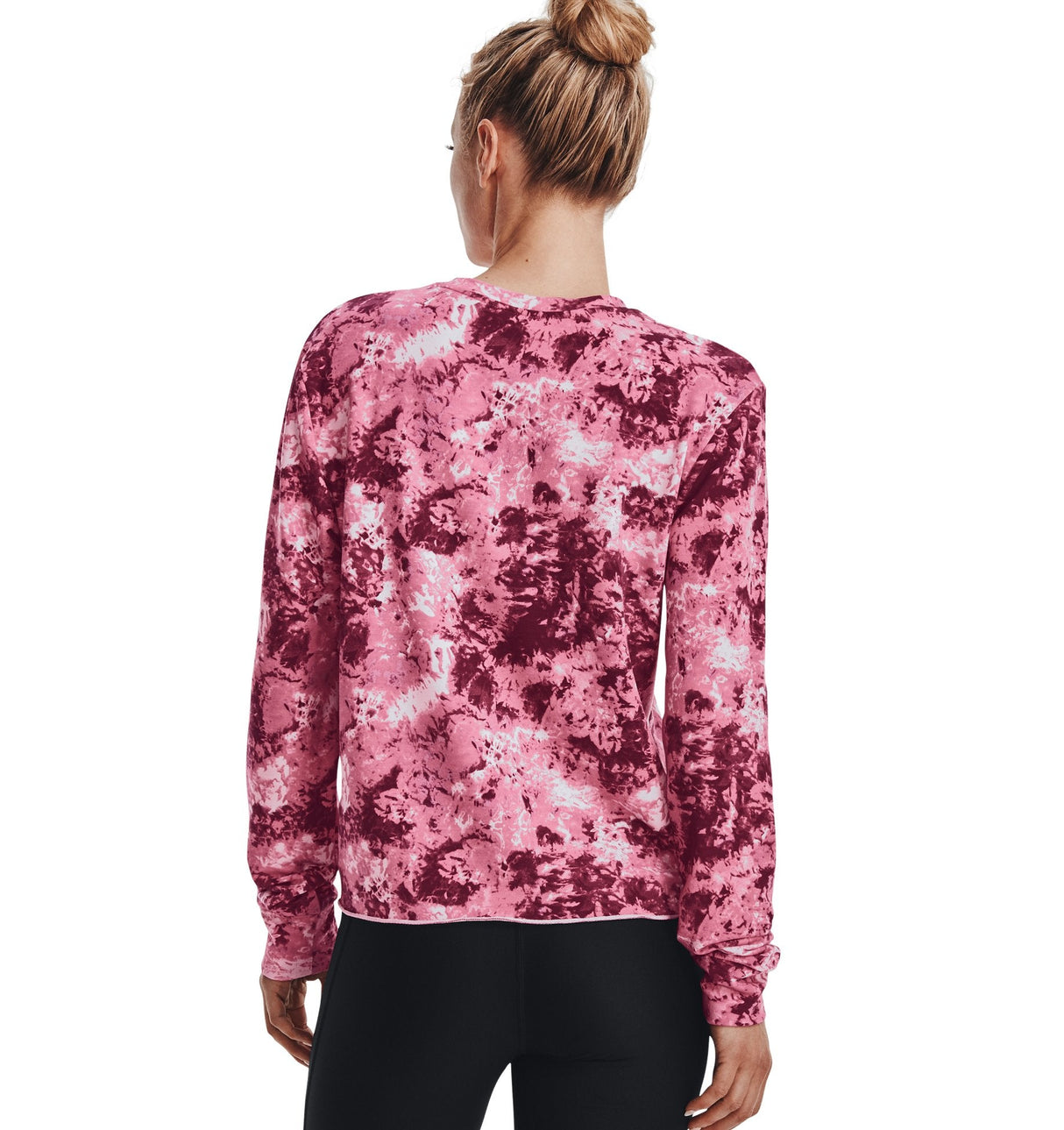 Under Armour Womens Rival Terry Printed Crew - Sweat Wicking