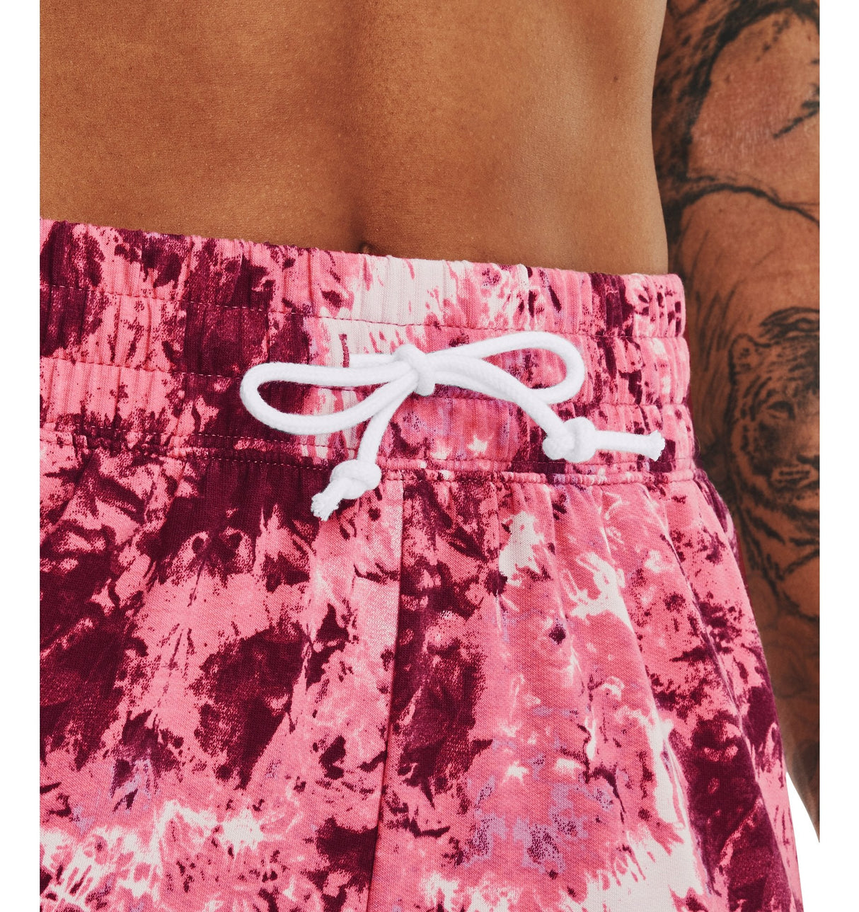 Under Armour Womens Rival Terry Printed Joggers - Quick-Drying and 4-Way Stretch