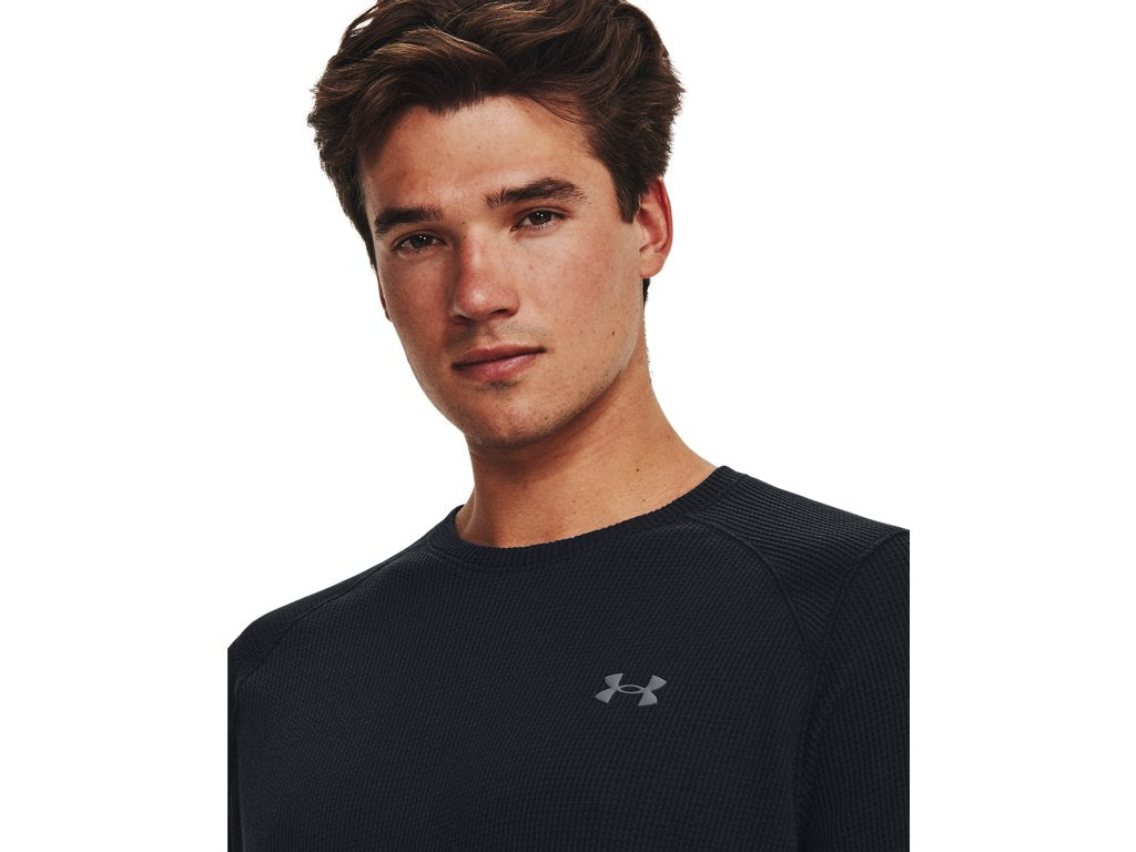 Under Armour Mens UA Expanse Waffle Crew - Lightweight Warmth