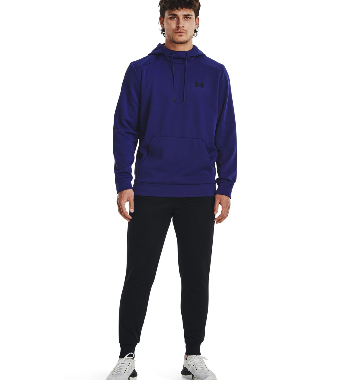 Under Armour Mens Armour Fleece Hoodie - Breathable and Stretchy
