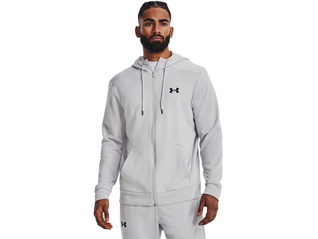 Under Armour Mens Armour Fleece Full-Zip Hoodie - Lightweight and Warm