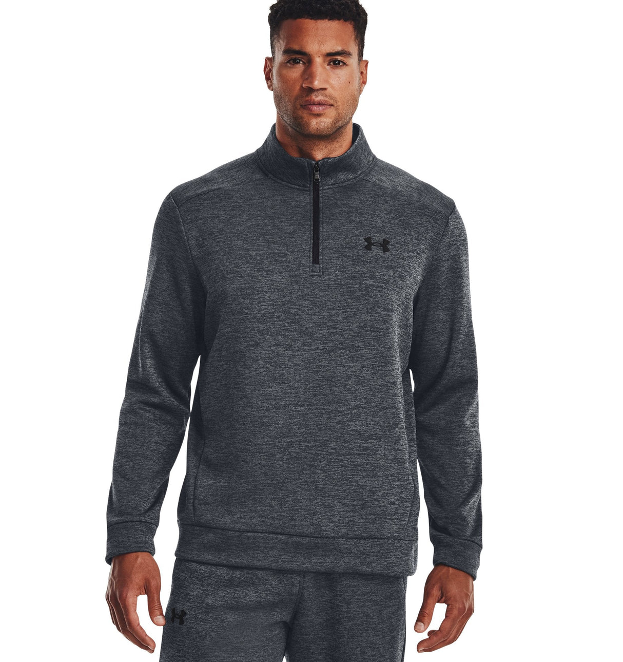 Under Armour Mens Armour Fleece Quarter Zip - High Warmth Retention