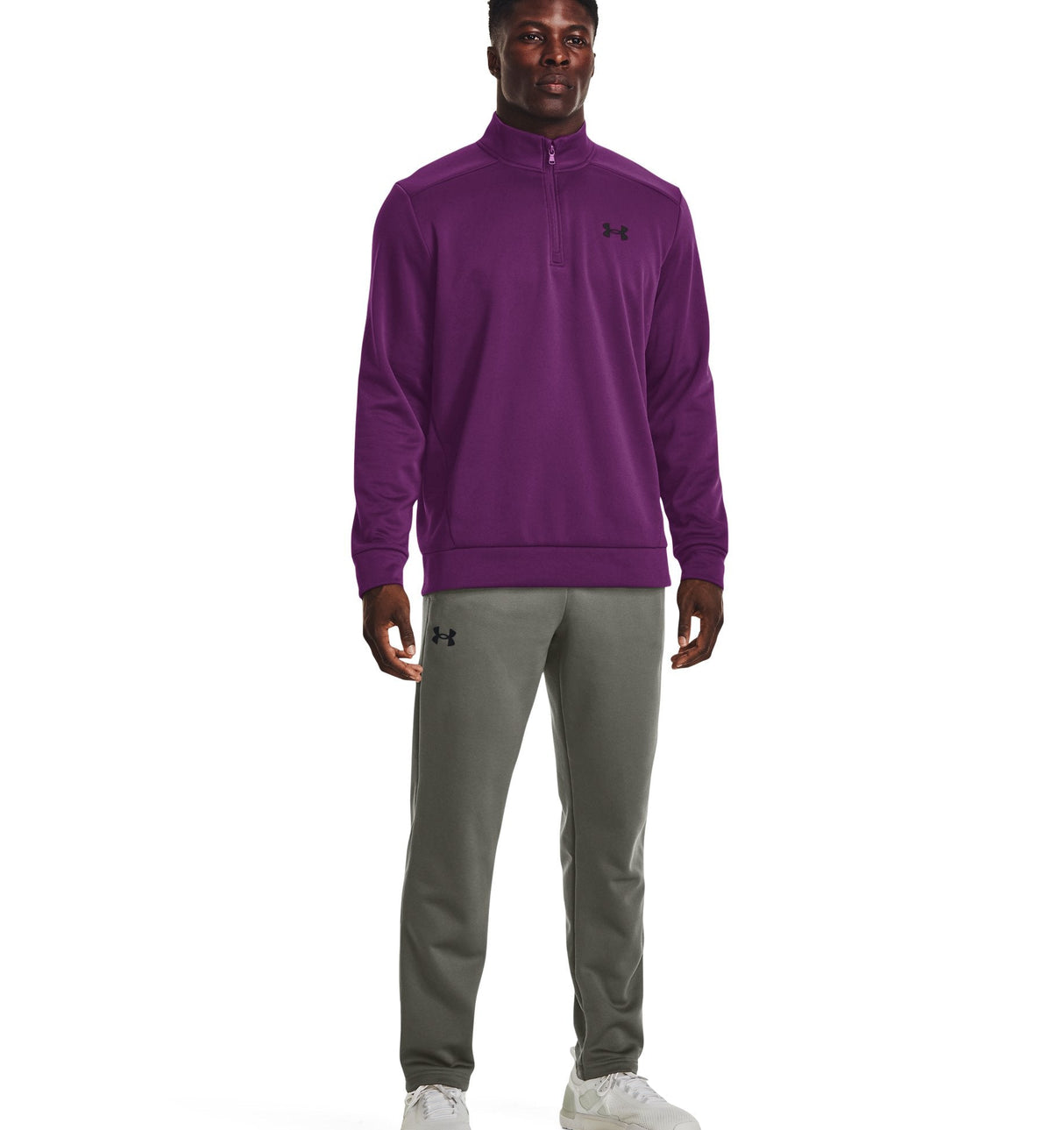 Under Armour Mens Armour Fleece Quarter Zip - High Warmth Retention
