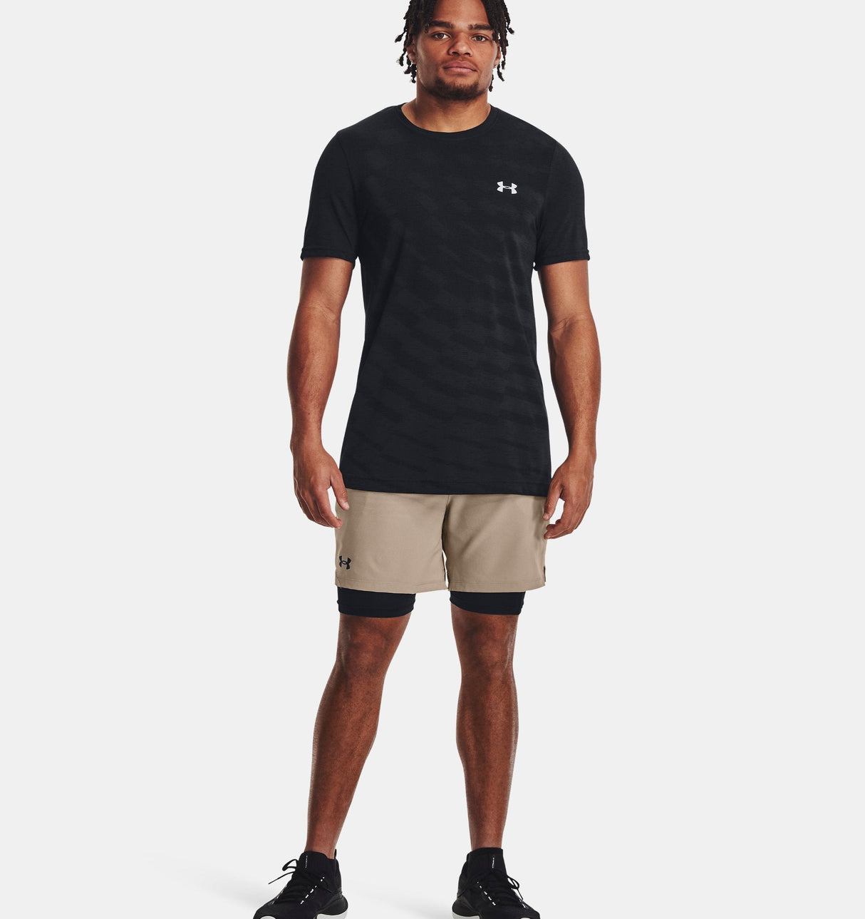 Under Armour Mens UA Vanish Woven 2-in-1 Shorts - Fast Drying