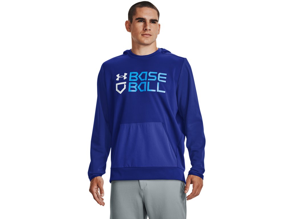 Under Armour Men's UA Baseball Graphic Hoodie - Armour Fleece Warmth