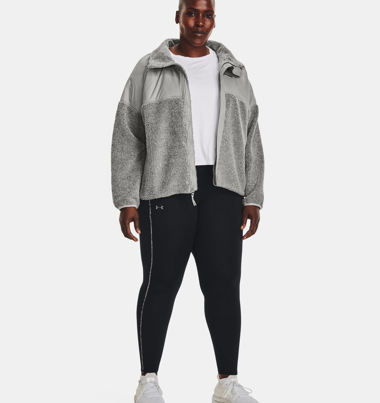 Under Armour Womens Train Cold Weather Full-Length Leggings - No-Slip Waistband