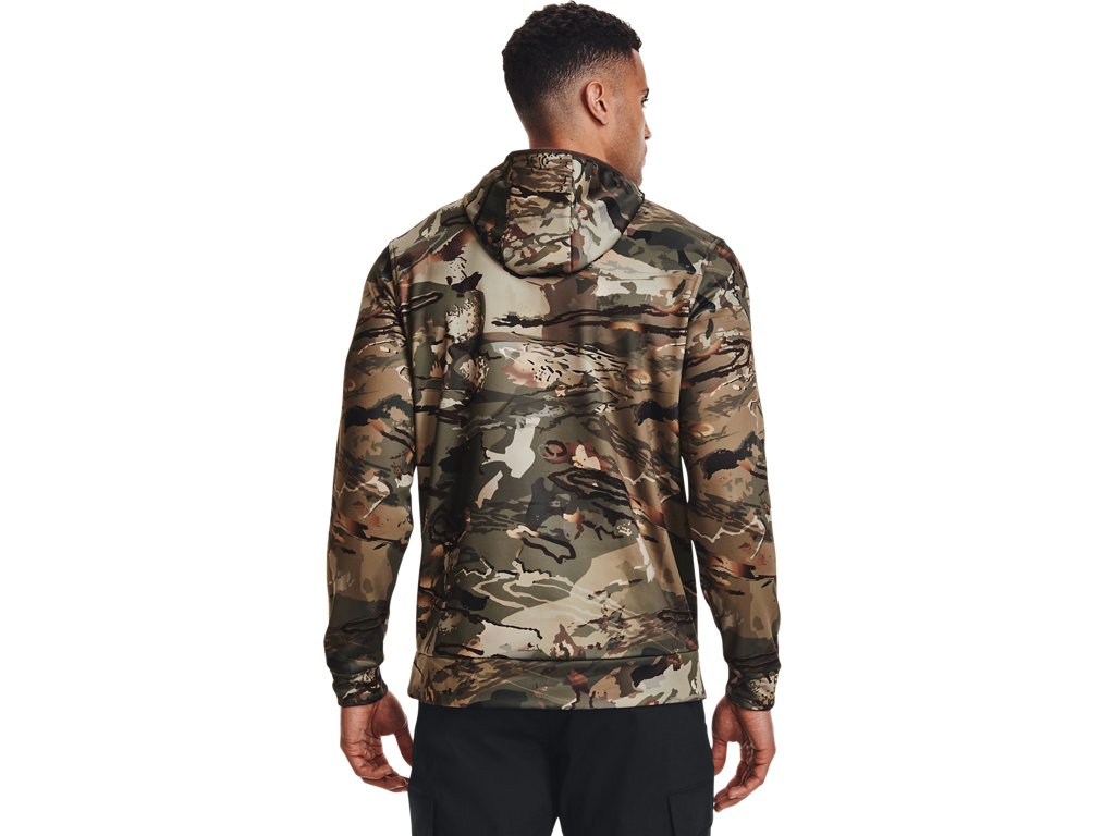 Under Armour Mens UA Expanse Camo Kangzip Hoodie - Water Repellent