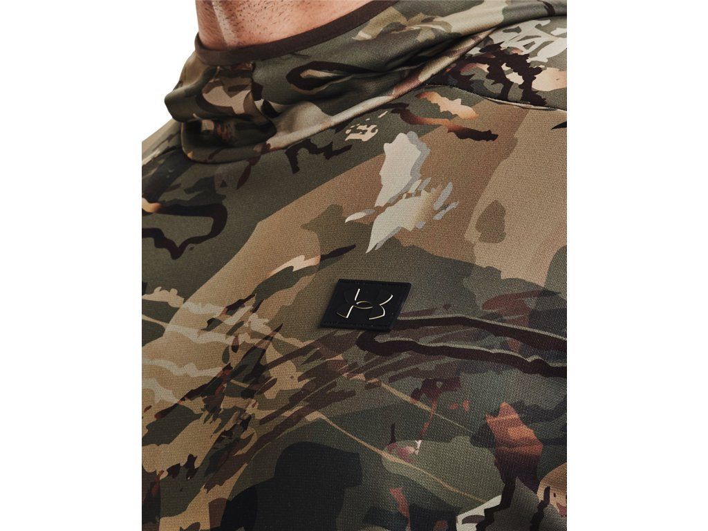 Under Armour Mens UA Expanse Camo Kangzip Hoodie - Water Repellent