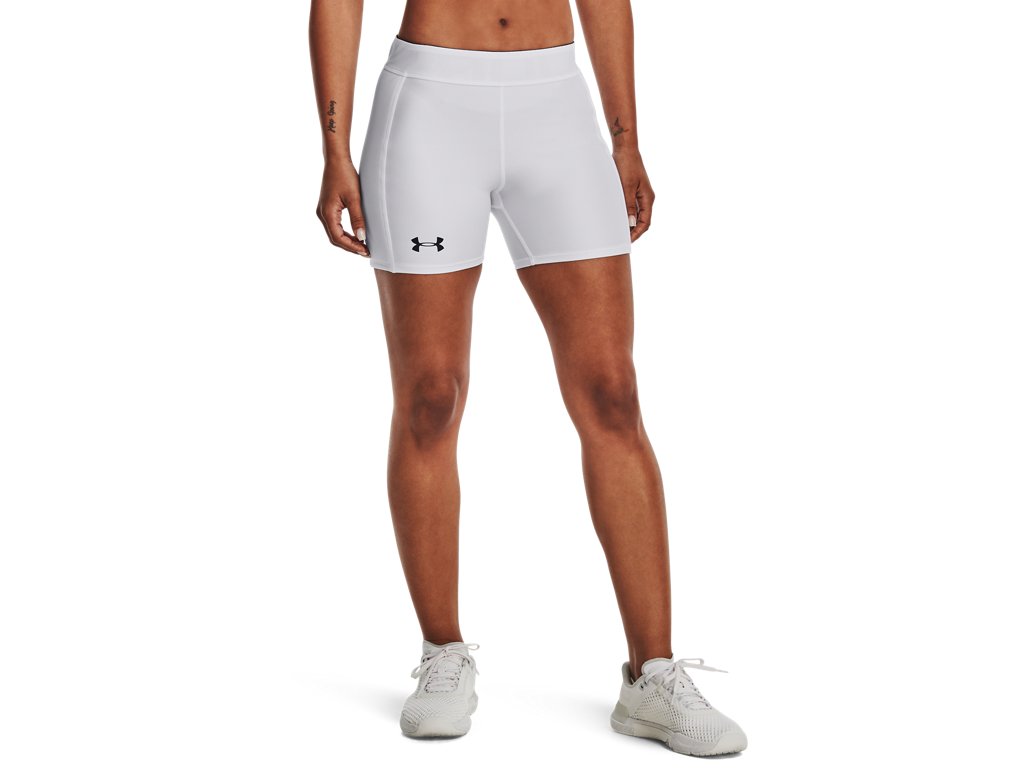 Under Armour Women's Utility Slider Shorts - Super-Light HeatGear Fabric