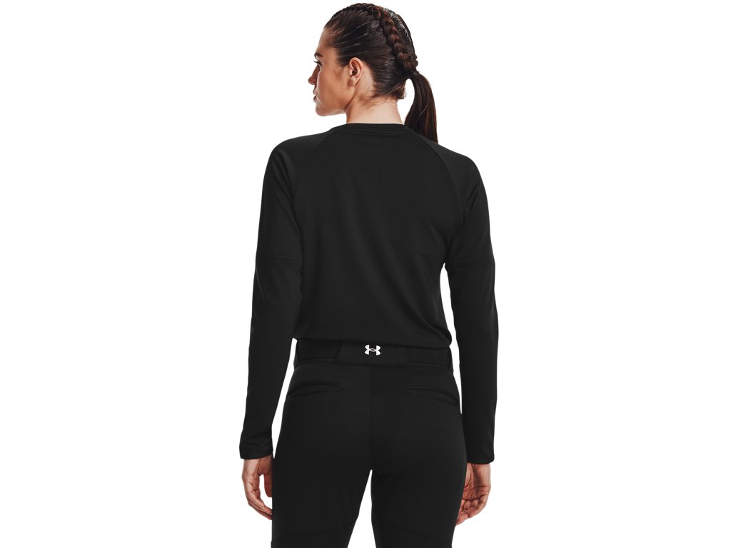 Under Armour Womens Utility Waffle Crew Pullover - Customizable Sleeves