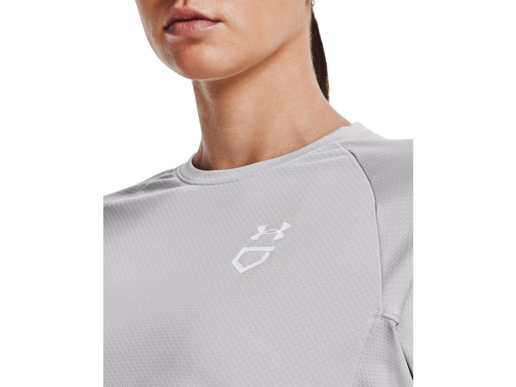 Under Armour Womens Utility Waffle Crew Pullover - Customizable Sleeves