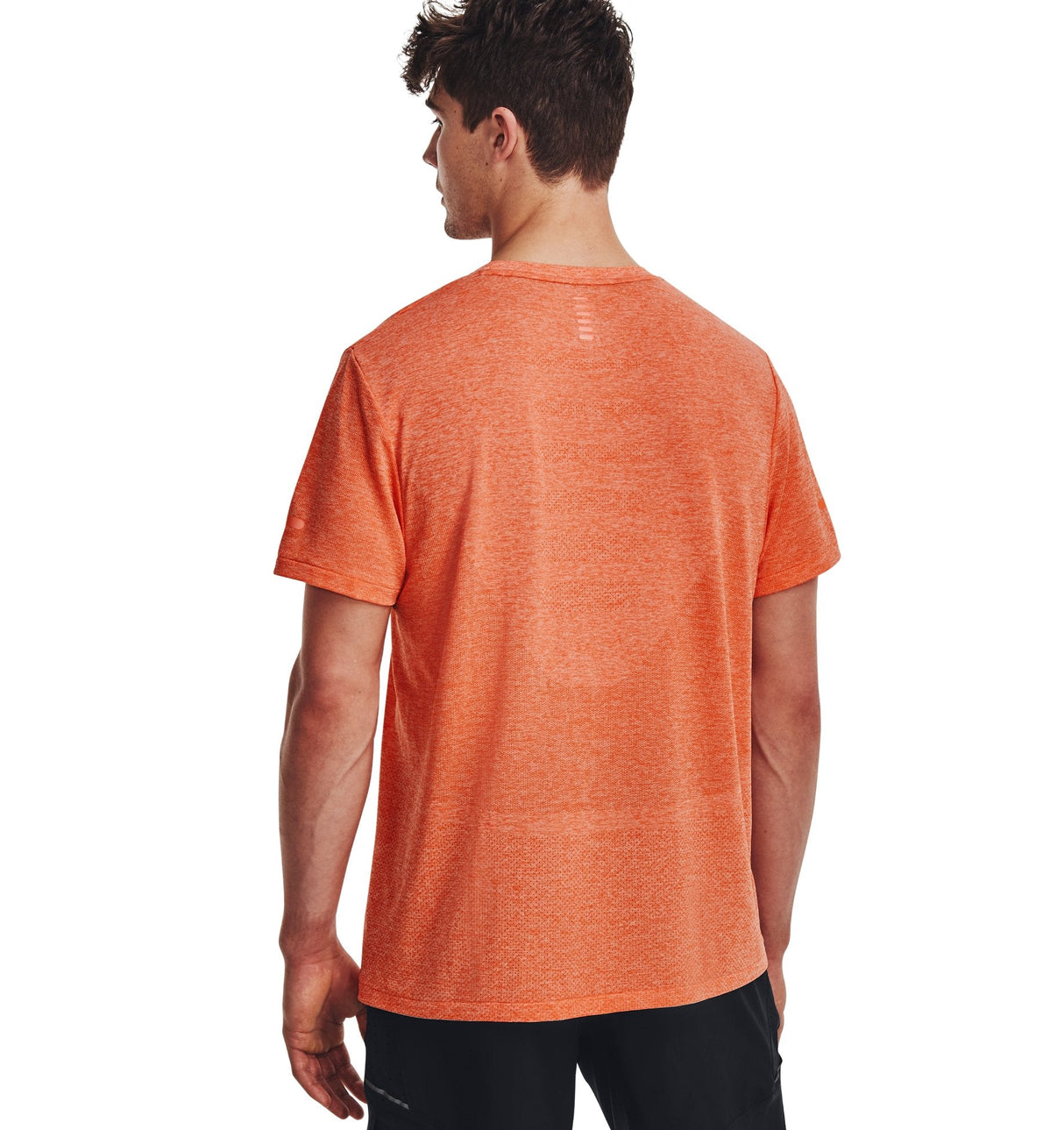 Under Armour Mens UA Seamless Stride Short Sleeve Shirt - Engineered Mesh Ventilation