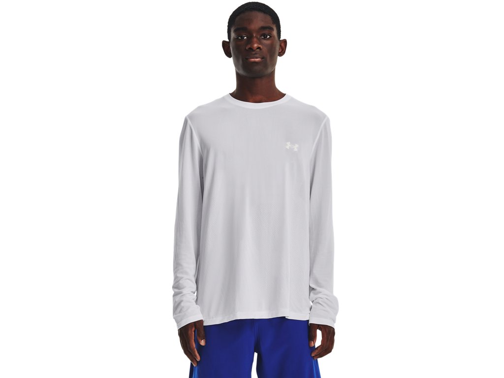 Under Armour Mens UA Seamless Stride Long Sleeve - Engineered Mesh Ventilation