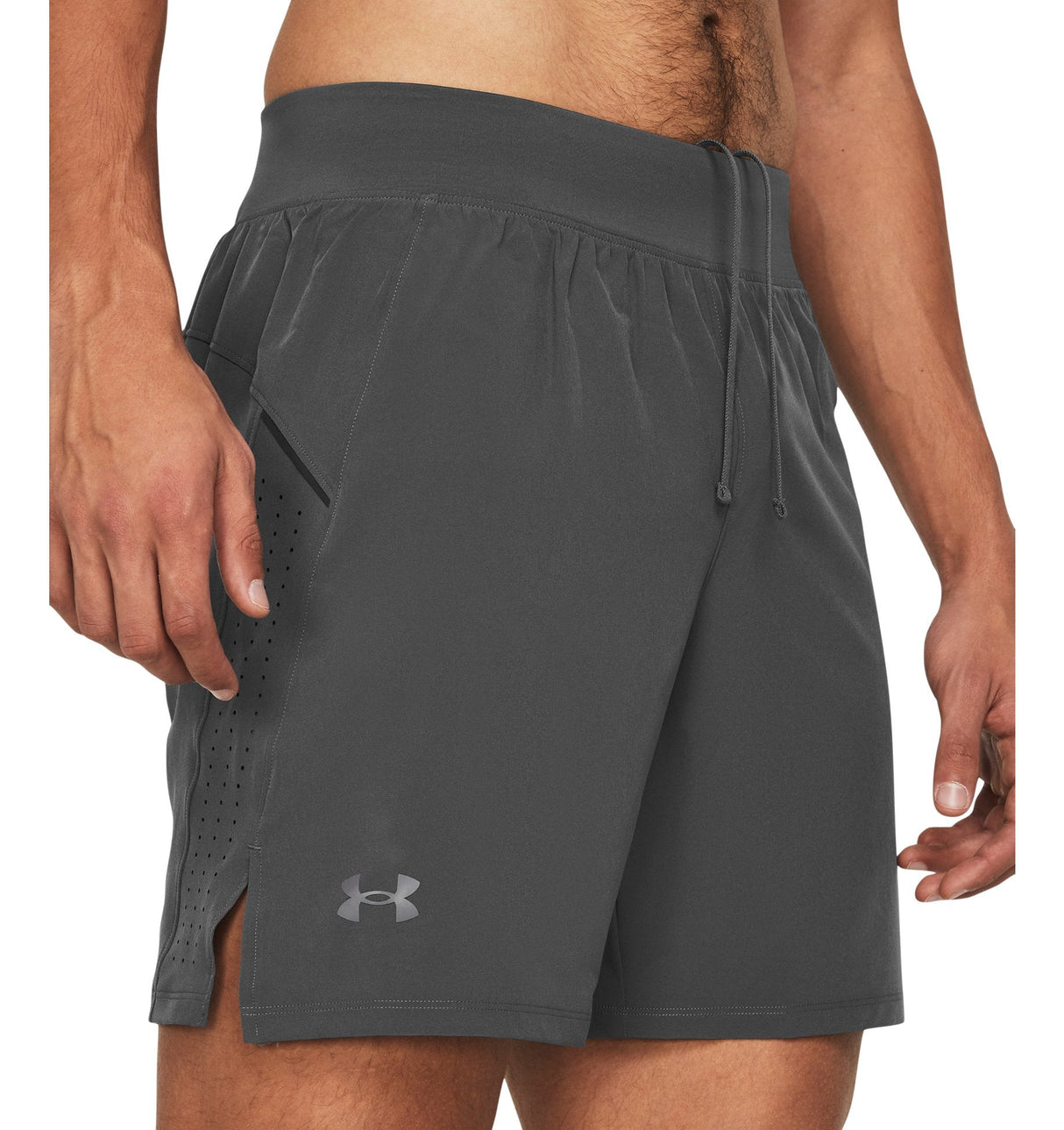 Under Armour Mens UA Launch Elite 7in Shorts - Moisture Wicking