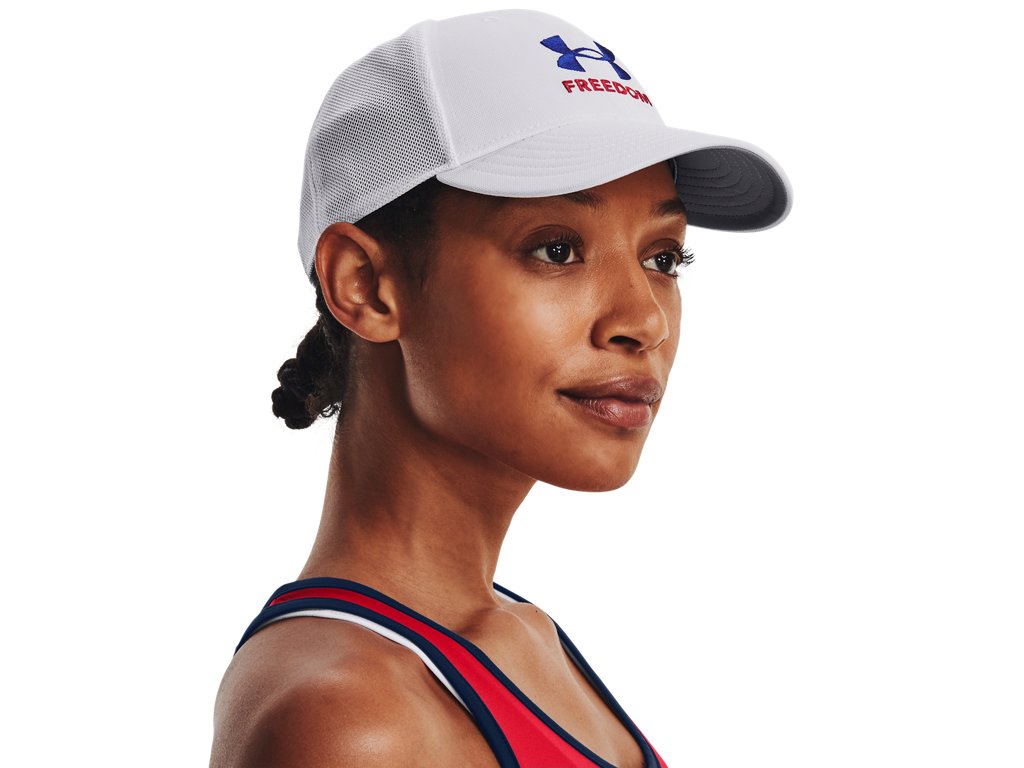 Under Armour Womens Freedom Trucker Hat - Adjustable Snapback Closure