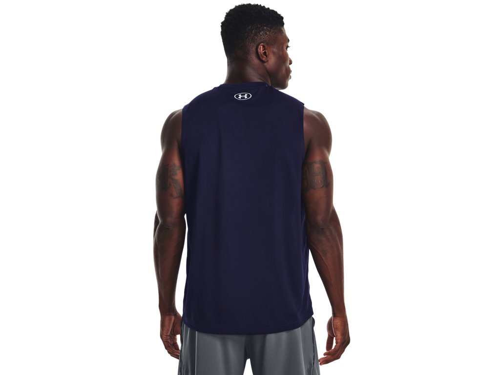 Under Armour Mens UA Tech Team Sleeveless Shirt - Quick-Drying and Ultra-Soft