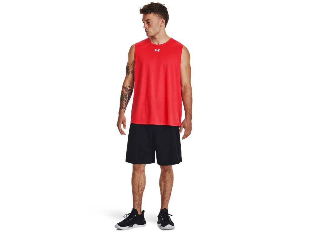 Under Armour Mens UA Tech Team Sleeveless Shirt - Quick-Drying and Ultra-Soft