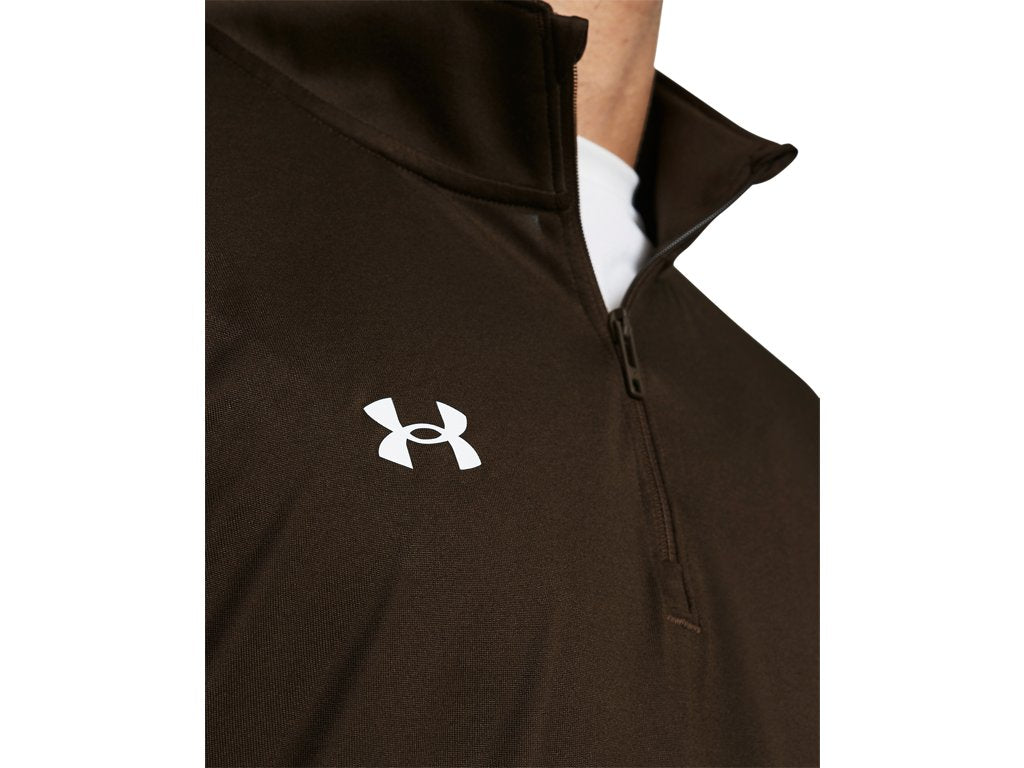 Under Armour Mens UA Tech Team Quarter Zip - Quick-Drying and Ultra-Soft