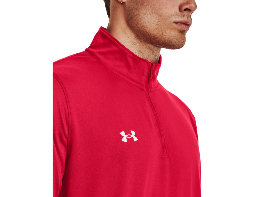 Under Armour Mens UA Tech Team Quarter Zip - Quick-Drying and Ultra-Soft