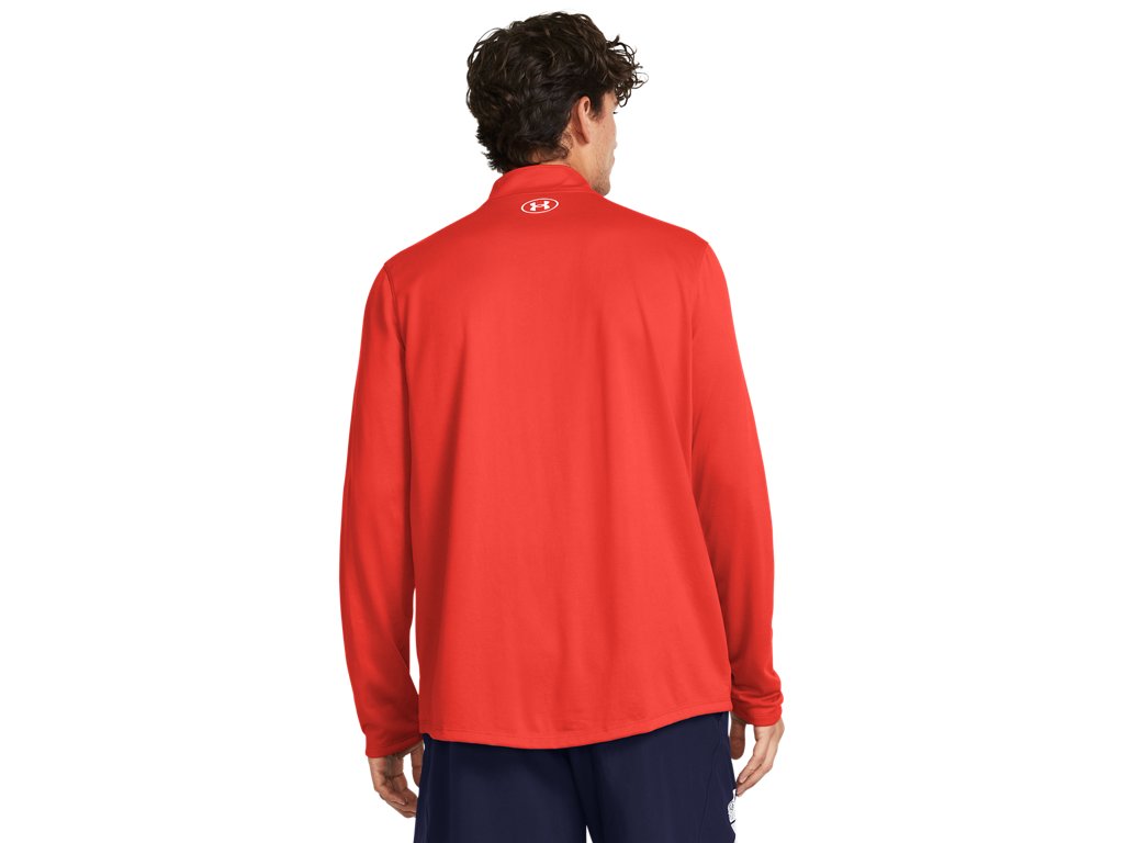 Under Armour Mens UA Tech Team Quarter Zip - Quick-Drying and Ultra-Soft