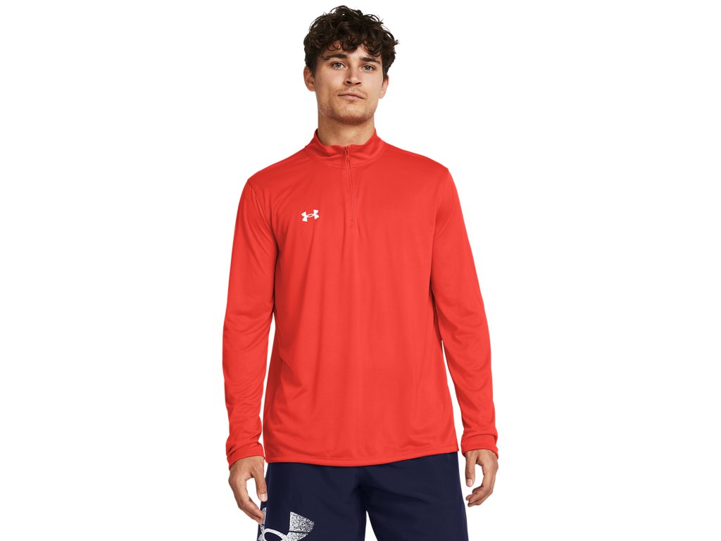 Under Armour Mens UA Tech Team Quarter Zip - Quick-Drying and Ultra-Soft