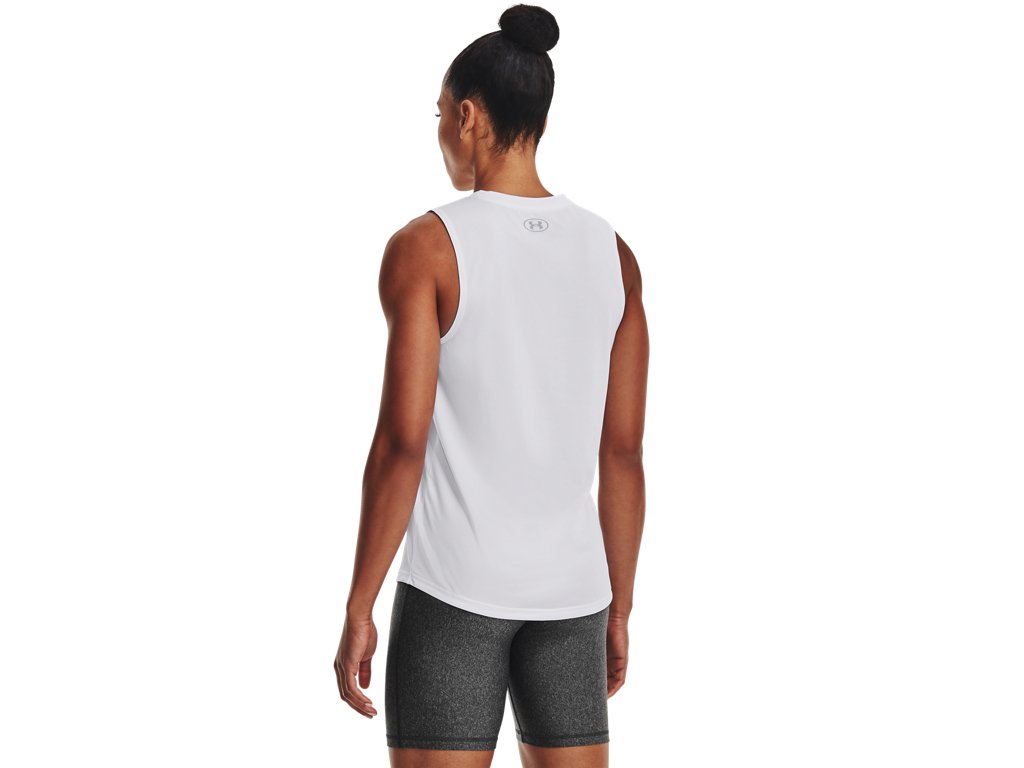 Under Armour Womens UA Tech Team Sleeveless Top - Quick-Drying and Ultra-Soft