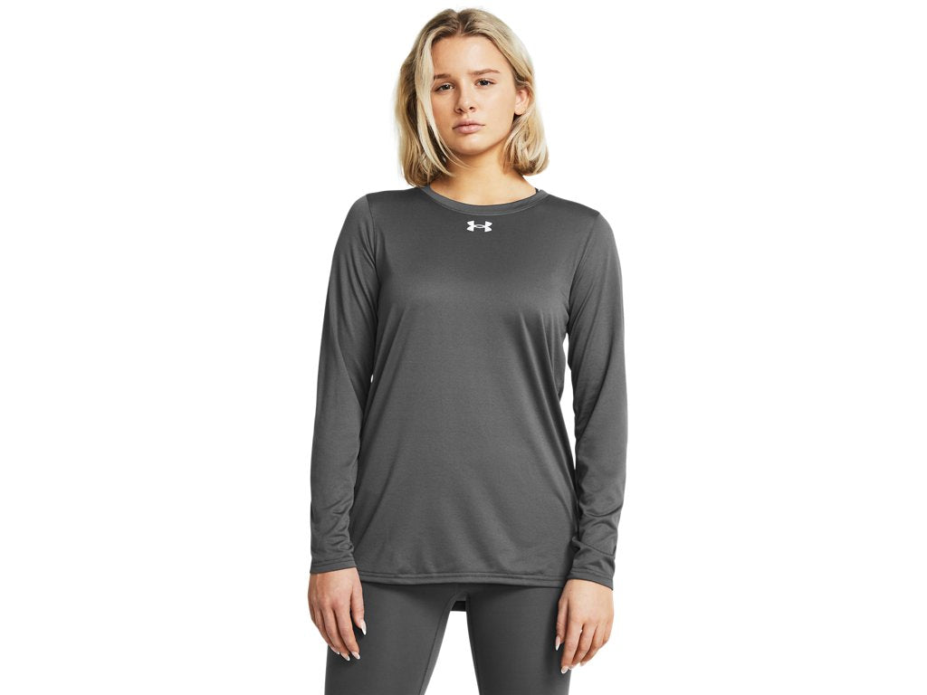 Under Armour Womens Tech Team Long Sleeve Shirt - Quick-Drying and Ultra-Soft