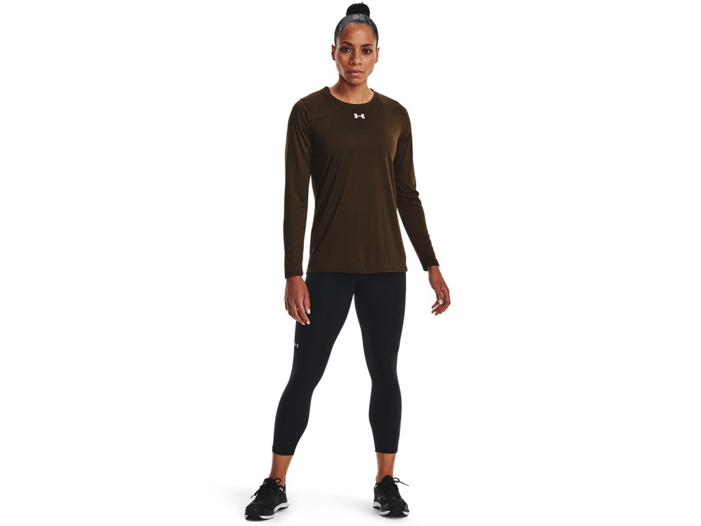 Under Armour Womens Tech Team Long Sleeve Shirt - Quick-Drying and Ultra-Soft