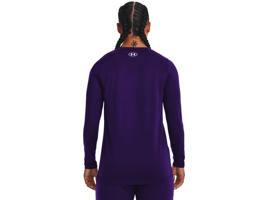 Under Armour Womens Tech Team Long Sleeve Shirt - Quick-Drying and Ultra-Soft