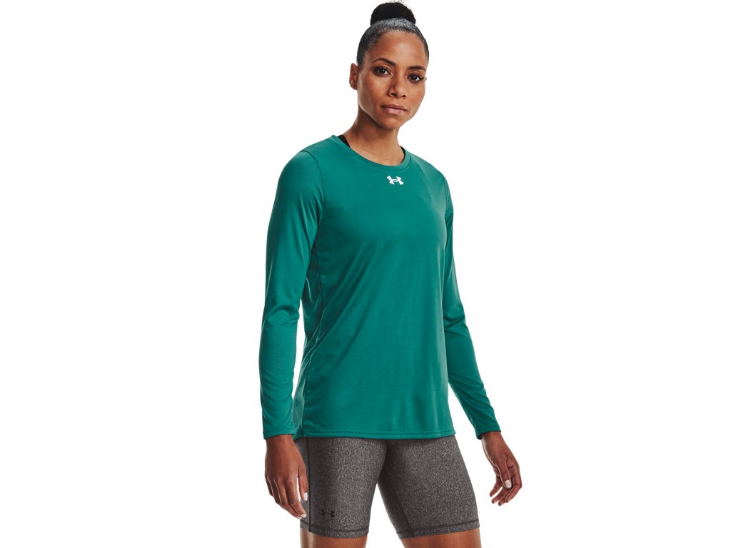 Under Armour Womens Tech Team Long Sleeve Shirt - Quick-Drying and Ultra-Soft