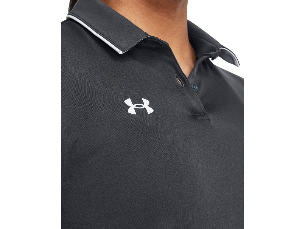 Under Armour Womens Team Tipped Polo - Breathable and Lightweight