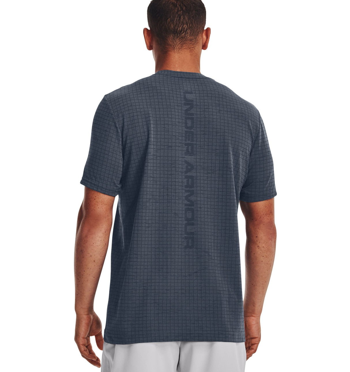 Under Armour Mens UA Seamless Grid Short Sleeve - Engineered Mesh Ventilation