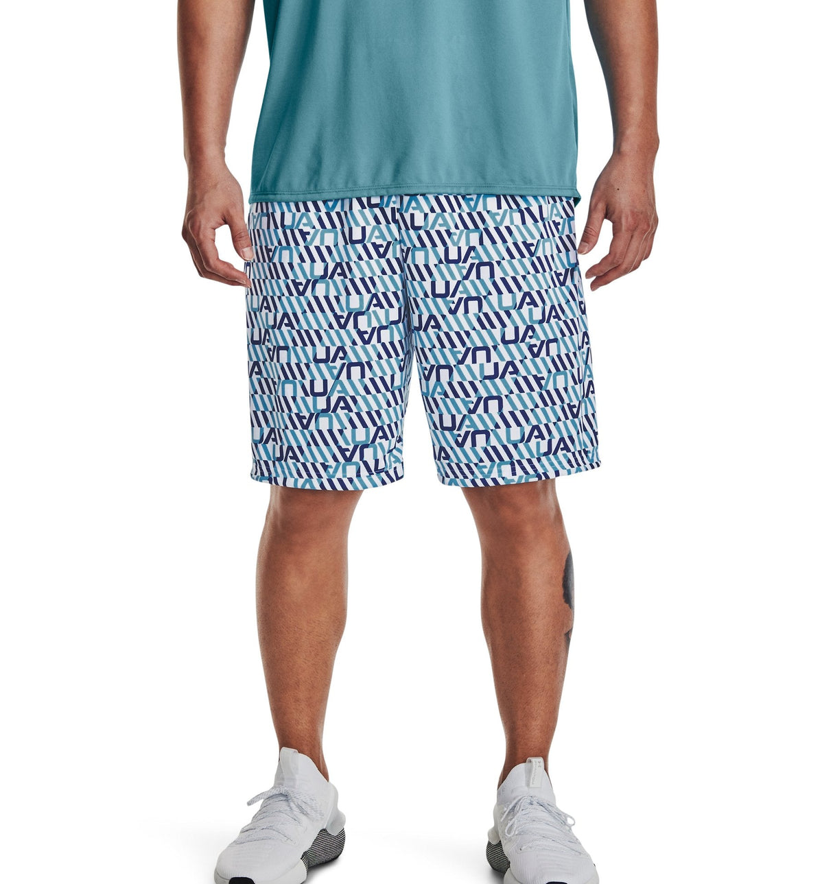 Under Armour Mens Tech Printed Shorts - Quick-Drying Apparel