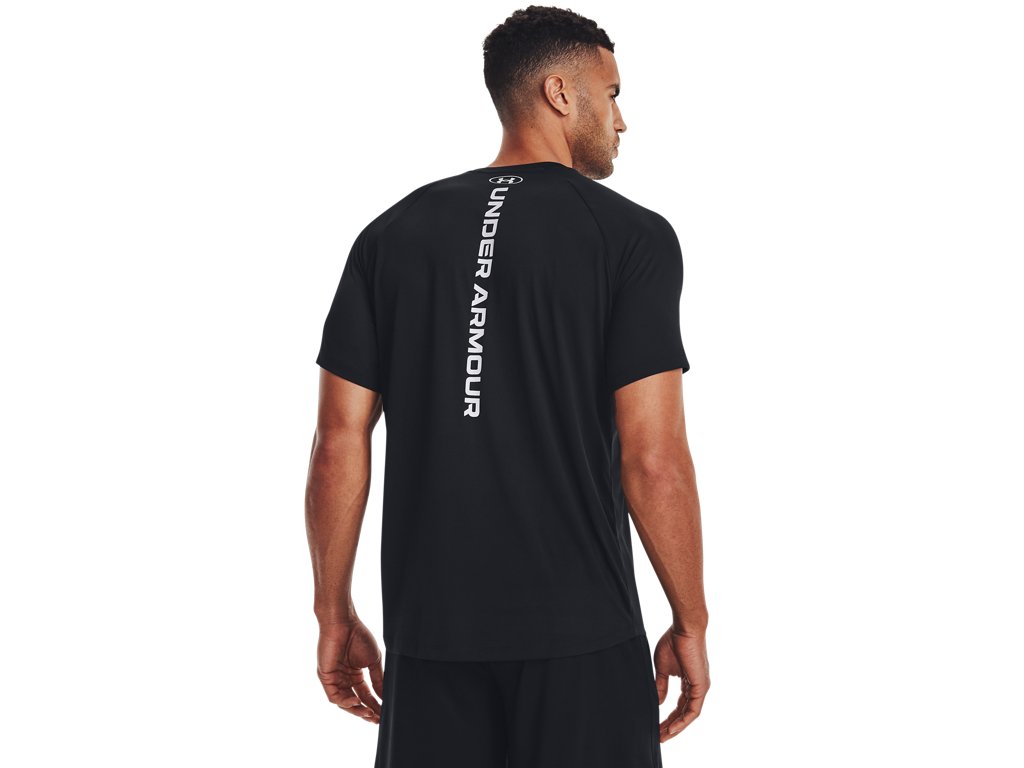 Under Armour Mens Tech Reflective Short Sleeve Shirt - Quick-Drying