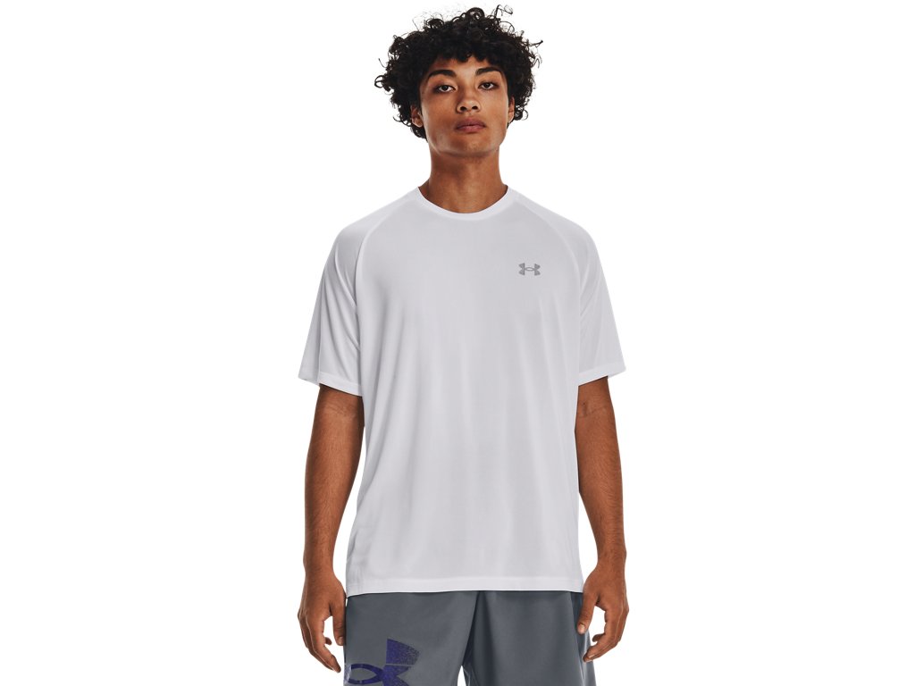 Under Armour Mens Tech Reflective Short Sleeve Shirt - Quick-Drying