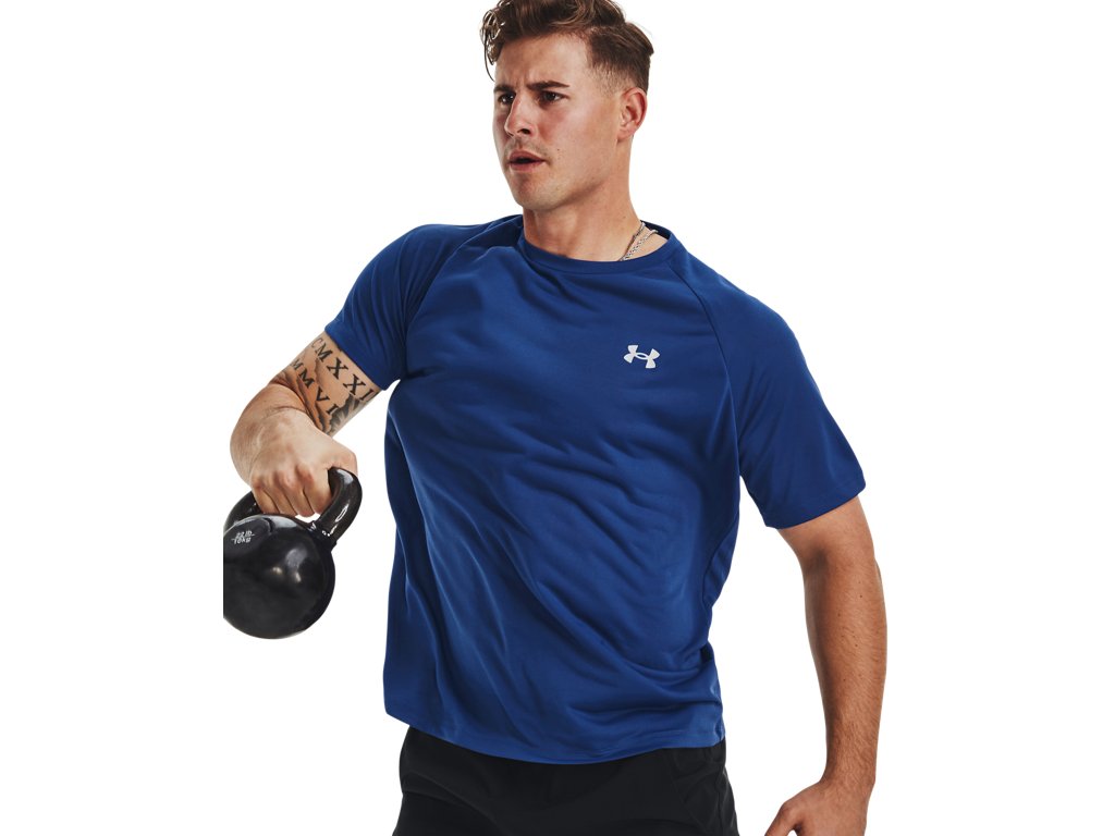 Under Armour Mens Tech Reflective Short Sleeve Shirt - Quick-Drying
