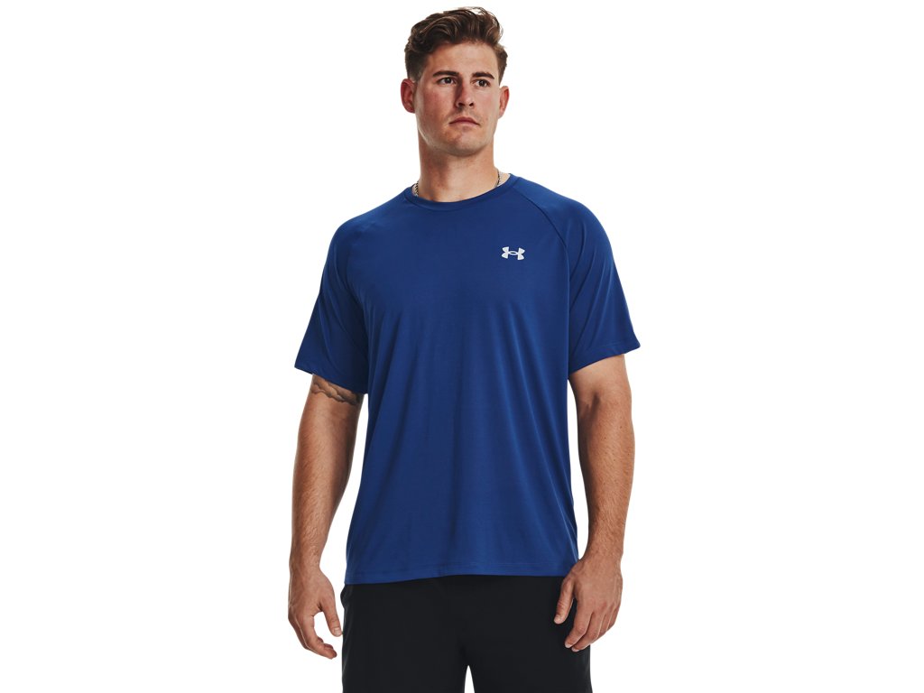 Under Armour Mens Tech Reflective Short Sleeve Shirt - Quick-Drying
