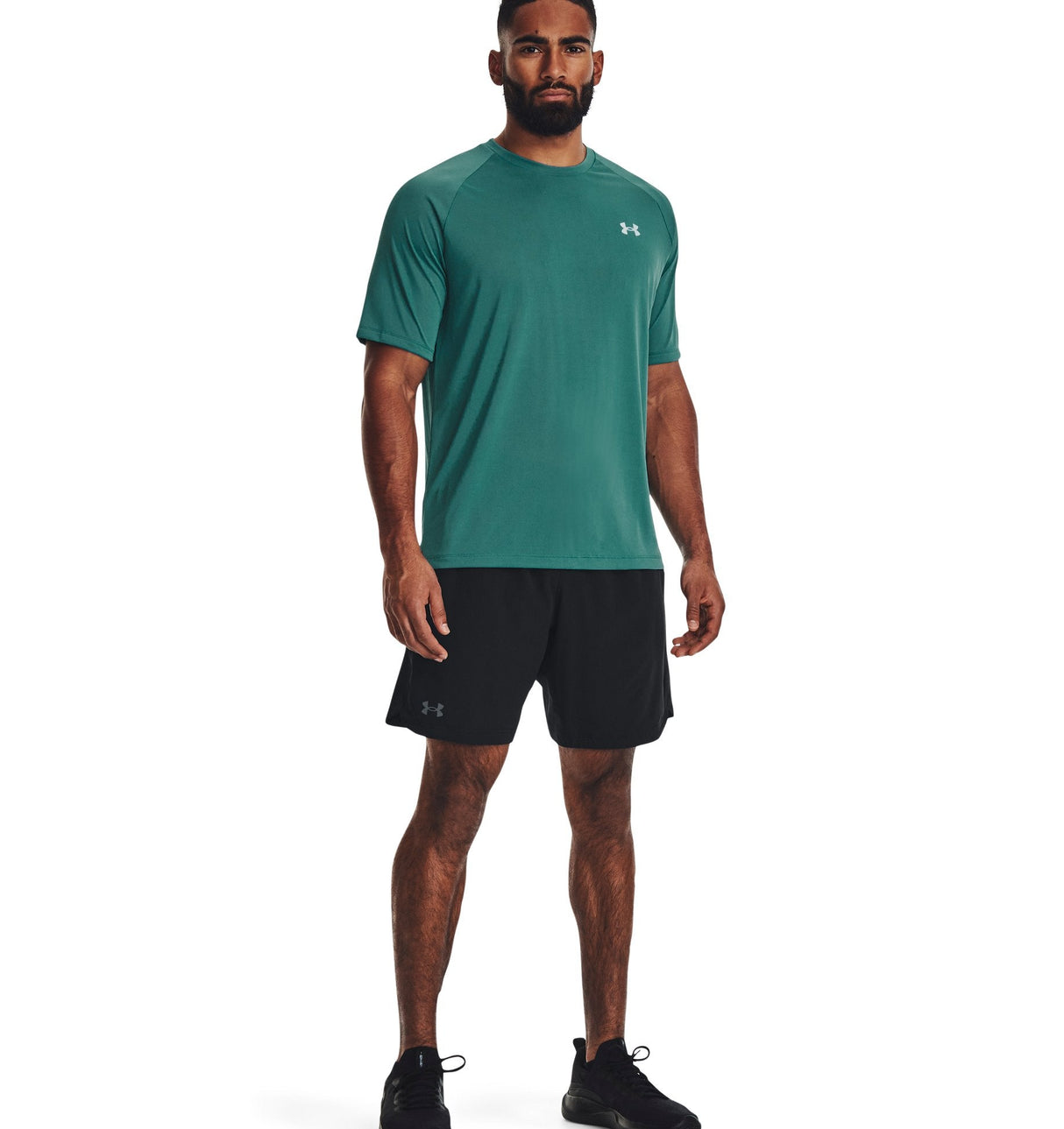 Under Armour Mens Tech Reflective Short Sleeve Shirt - Quick-Drying