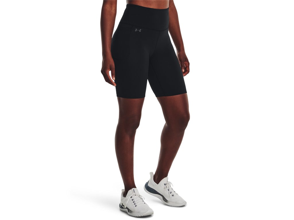 Under Armour Womens UA Motion Bike Shorts - Breathable and Comfortable