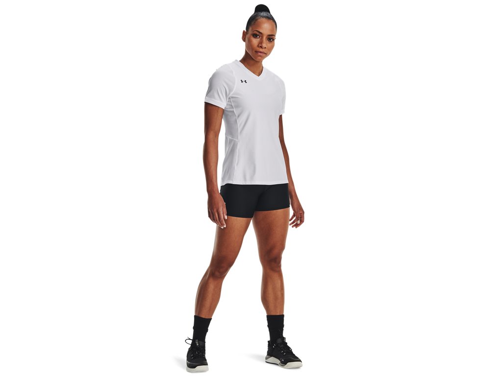 Under Armour Womens Powerhouse 2.0 Volleyball Jersey - With HeatGear Fabric and Mesh Panels
