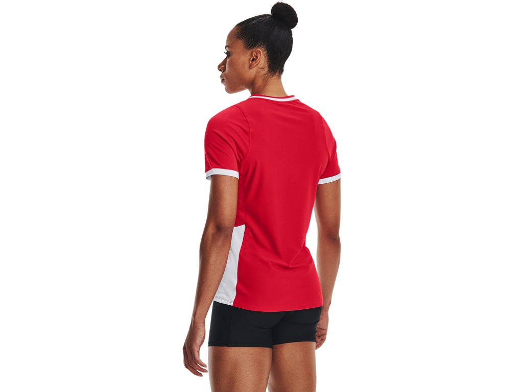 Under Armour Womens Powerhouse 2.0 Volleyball Jersey - With HeatGear Fabric and Mesh Panels